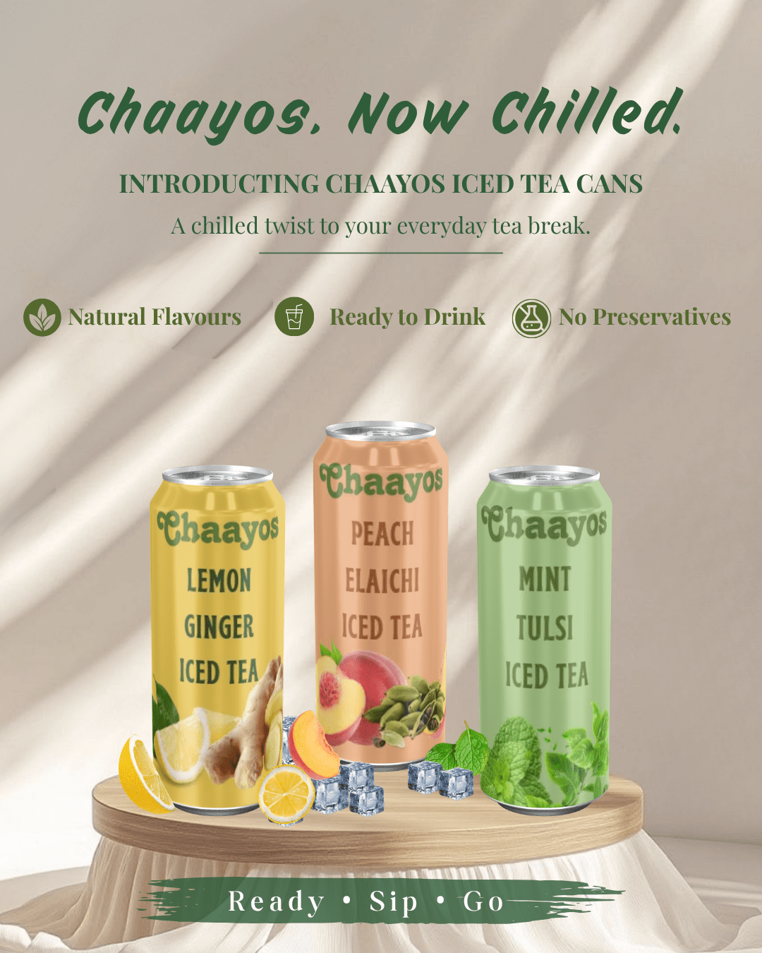 Chaayos, Now Chilled.